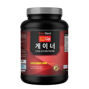 웨이테크 에너업 게이너 프로틴보충제 /벌크업 보충제, 3kg, 1개