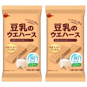 부르본 두유 웨하스 16개입, 112.8g, 2개