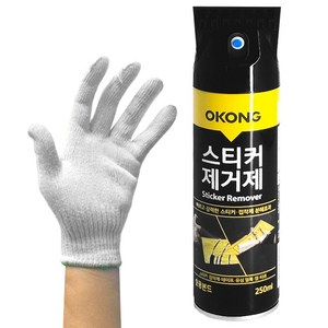 오공 스티커 제거제, 250ml, 4개