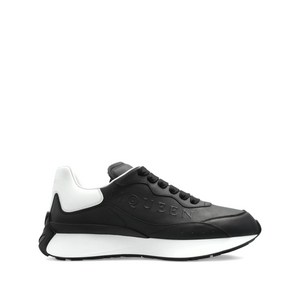 알렉산더맥퀸 로고 레더 스니커즈