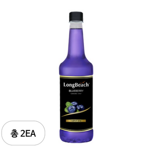 롱비치 BLUEBERRY SYRUP, 740ml, 2개