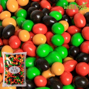 추억의 옛날 과자 간식 초콜렛 땅콩초코볼1kg, 1kg, 1개