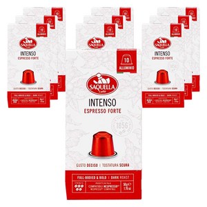 사켈라 인텐소 에스프레소 포트 캡슐커피, 5g, 10개입, 10개