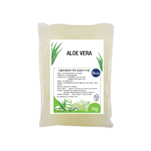 알로에베라 8mm 토핑, 1kg, 1kg, 1개