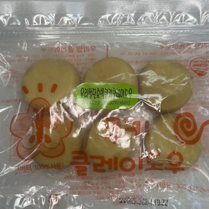 [우리쌀] 단호박 쿠키클레이도우300g, 1개, 300g