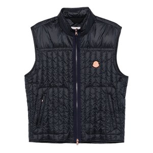 몽클레르 X 길가 팜 바이 도날드 글로버 퀼팅 민소매 베스트, 블루계열, Numeric 4(KR 104-185)