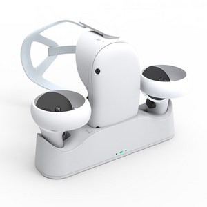 오큘러스 퀘스트2 맥세이프 2in1 충전 거치대 VR 헤드셋 독 충전기 수중VR