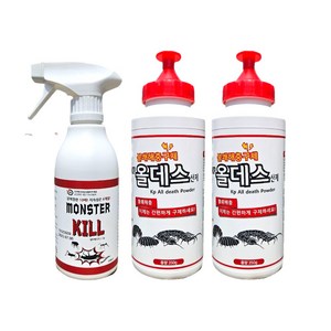 몬스터킬 300ml + 올데스 350g 초강력 살충제 바퀴벌레 지네 퇴치, 올데스2+몬스터킬, 1개