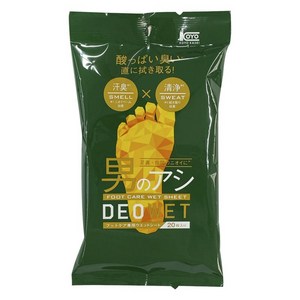 코요카세이 남자의 발 데오 웨트 풋 케어 전용 시트 20개입