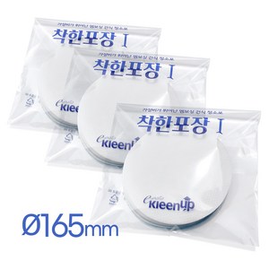 에파타 착한포장 원형 건식 청소포 30매 (전기종 호환), new 165mm 3팩