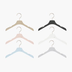 [헤이드] 고급 아동 라운드슬림 라운드 옷걸이, [1] 라운드슬림 / 블랙(Natual black), 10개