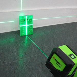 싸이소 레이저 거리측정기 레벨기 반사판 타겟판, 그린, 1개