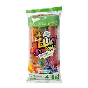 젤리스트로우 4개입, 77g, 20개