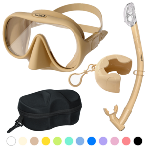 써핏 물유입차단 접이식 스노쿨링 세트