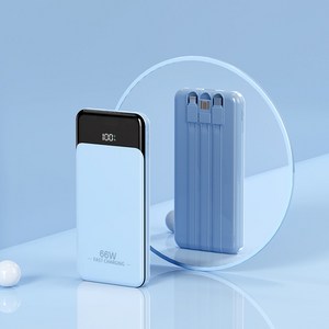 보조배터리 대용량 20000mAh 66w 보조배터리 고속충전 슬림 경량 급속충전 LED 배터리 표시