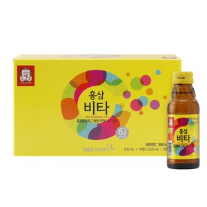 정관장 홍삼비타C 홍삼비타민음료, 100ml, 20개