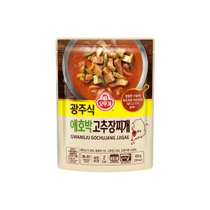 오뚜기 광주식 애호박 고추장찌개, 450g, 1개