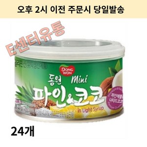 동원 미니 파인코코, 227g, 24개