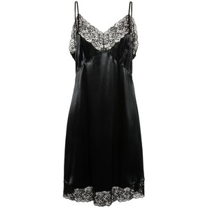 발렌시아가 레이스 장식 미디 드레스, 블랙계열, France 38(KR 66)