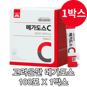 고려은단 메가도스C 3000, 3000mg, 1박스