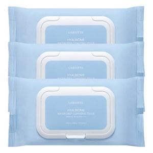 라비오뜨 히알바이옴 워터 딥 클렌징 티슈 372991, 100매입, 3개