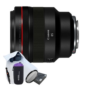 [포토리뷰이벤트] 캐논 RF 85mm F1.2 L USM + 슬림 MCUV 필터 + 방수파우치 +렌즈 클리닝펜+ 포켓융 /WJK