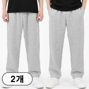 차쿠 1+1(2세트) 남여공용 트레이닝복팬츠 조거팬츠 일자 와이드 추리닝 슬랙스팬츠 작업바지 편의점바지 빅사이즈