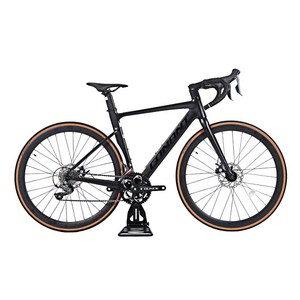 시마노 클라리스 16단 에어로 타입 풀 인터널 로드 사이클 입문용 로드 자전거, 510, 맷블랙, 1개