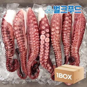 자숙 문어다리 8kg 냉동 업소용 초무침 손질 숙회, 1개