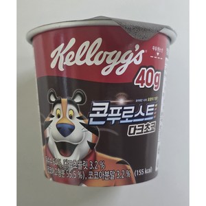 콘푸로스트 다크초코 컵 시리얼, 40g, 12개