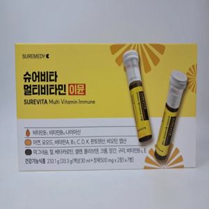 슈어메디 슈어비타 멀티비타민 이뮨, 7회분, 1개