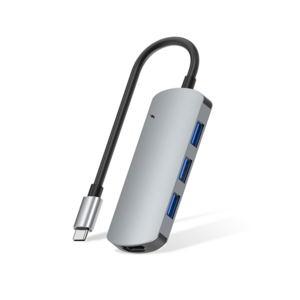 ACMEZING 5포트 C타입 멀티허브 USB 3.0 초고속 4K HDMI PD100W 5in1 멀티포트 HC-5