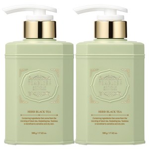 티블레스 앤틱 바디워시 허브블랙티향, 500g, 2개
