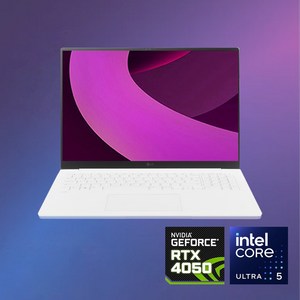 LG전자 2025 그램 Pro 16 코어Ultra5 애로우레이크 지포스 RTX 4050, 에센스 화이트, 2TB, 32GB, Free DOS, 16ZD90TR