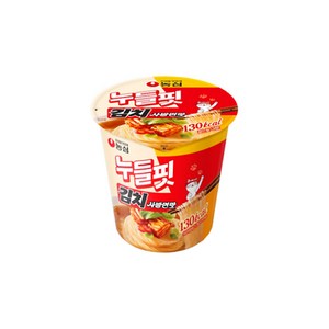 누들핏 김치사발면맛 37.5g, 16개