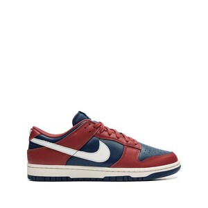 나이키 덩크 로우 레트로 스니커즈, US 7(KR 240), 블루계열+레드계열
