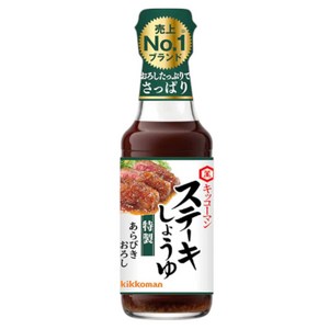 기꼬만 스테이크 간장 아라비키 오로시 165g 키코만 일본, 165g, 1개