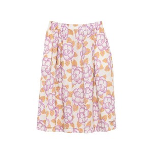 마르니 플로럴 프린트 미디 스커트, 베이지계열, Italy 44(KR 66)