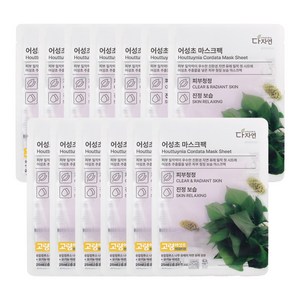 다자연 어성초 마스크팩, 13개입, 1개