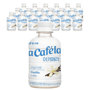 빙그레 아카페라 바닐라라떼 240ml x 20개