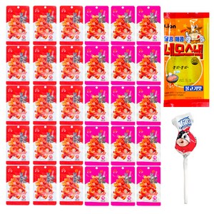 곤약간식 설곤약 혼합세트 (향라15개+마라15개)+네모스낵+밀키타