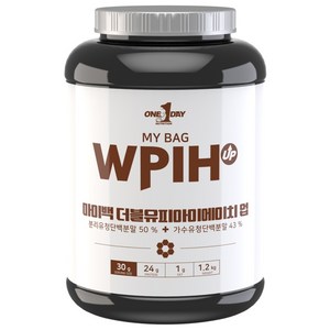 원데이뉴트리션 초코맛_단백질 쉐이크 헬스 보충제 가수 분리 유청 웨이프로틴 WPIH UP 용기