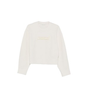몽클레르 로고 패치 스웨트셔츠, 베이지계열, Standard XS(KR 44)