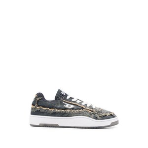 디젤 S-트래커-D 로우 프린지 디테일 스니커즈, Europe 41(KR 265), 블루계열