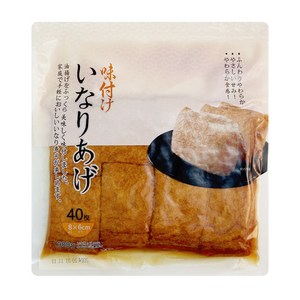 마츠다 조미유부(40p)X10개 1박스 사각유부 냉동유부, 1개, 9kg