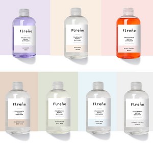 플렌느 대용량 방향제 리필 디퓨저 200ml 1+1+1 [600ml], 베이비파우더, 3개