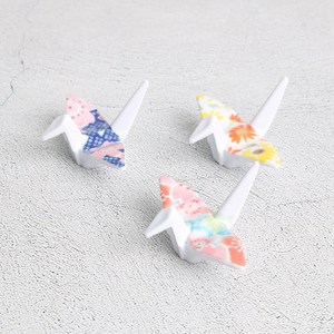 YU 레인보우 젓가락받침 (레인보우900), 1개, 블루학(레인보우902)