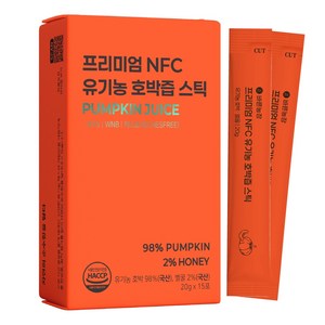 효과빠른 국내산 유기농 호박즙 물 한방울 넣지않은 진한 바른농장 NFC착즙, 300g, 1박스