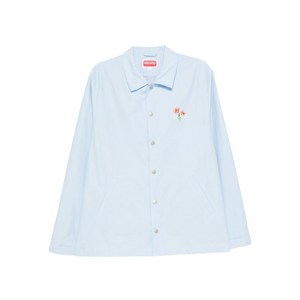 겐조 플로럴 프린트 코튼 셔츠, 블루계열, Standard L(KR 40)