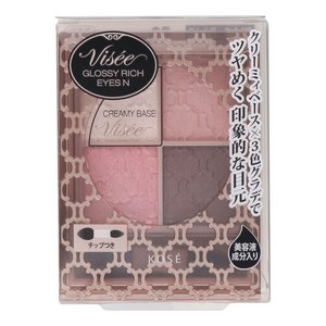 KOSE 비세 글로시 리치 아이즈 N 아이팔레트 팁 내장, PK-4, 1개
